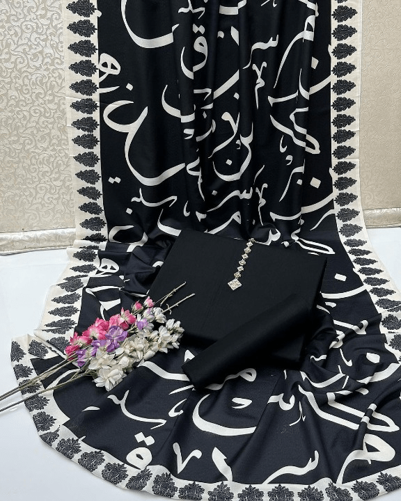 Be-Qaida Kataan Silk Suit