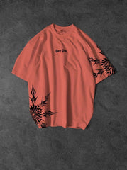 Sharp pain Printed  Drop shoulder