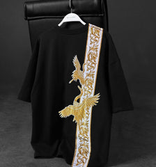 PRINTED DROP SHOULDER TSHIRT