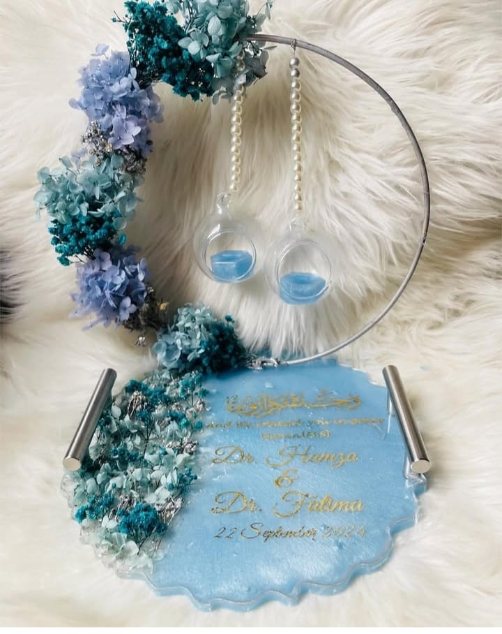 Customize Nikkah engagement  frame