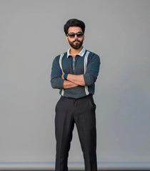 Premium Quality Half Zipper Polo Full Sleeves