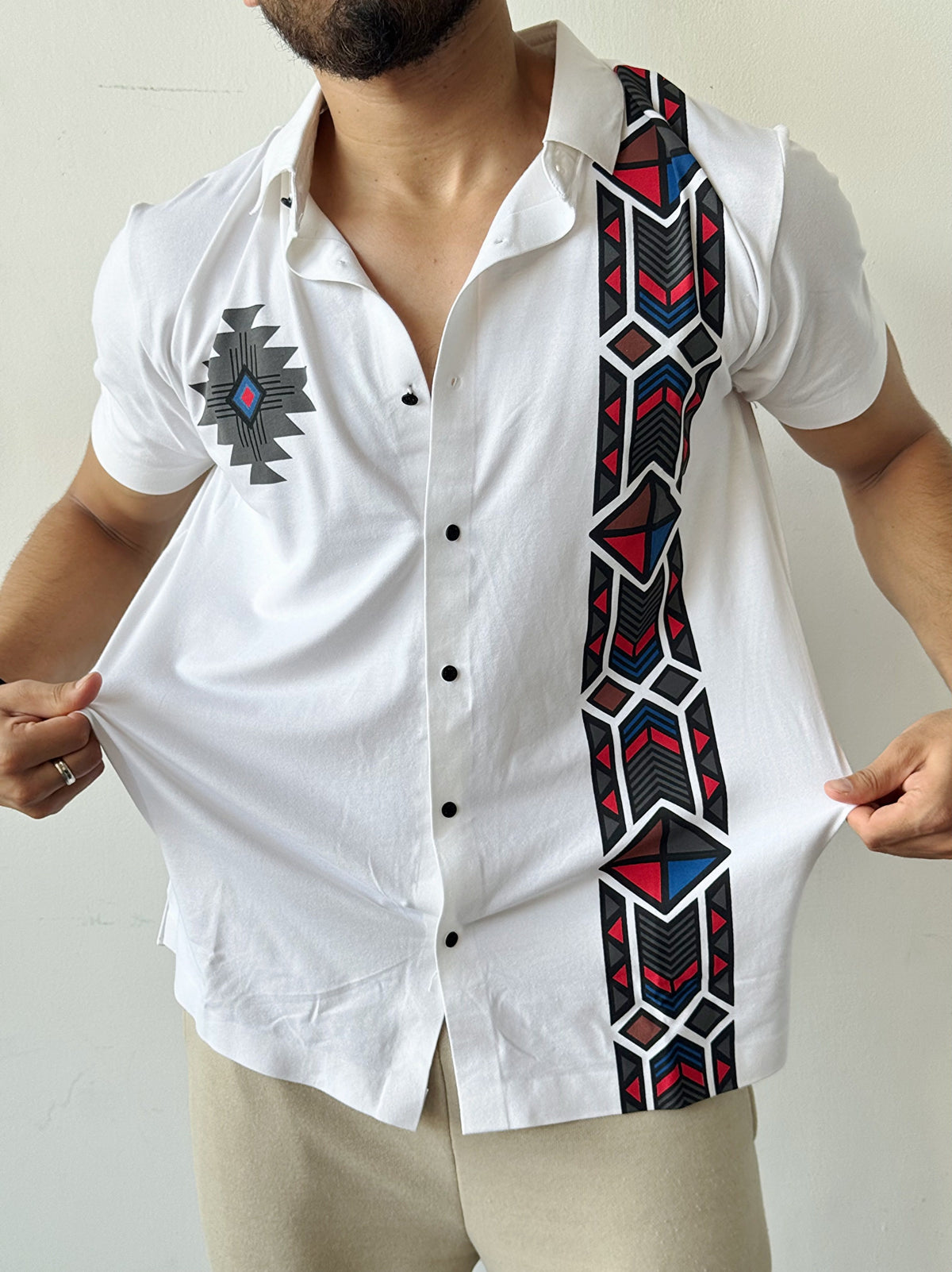 Aztec Noir Shirt