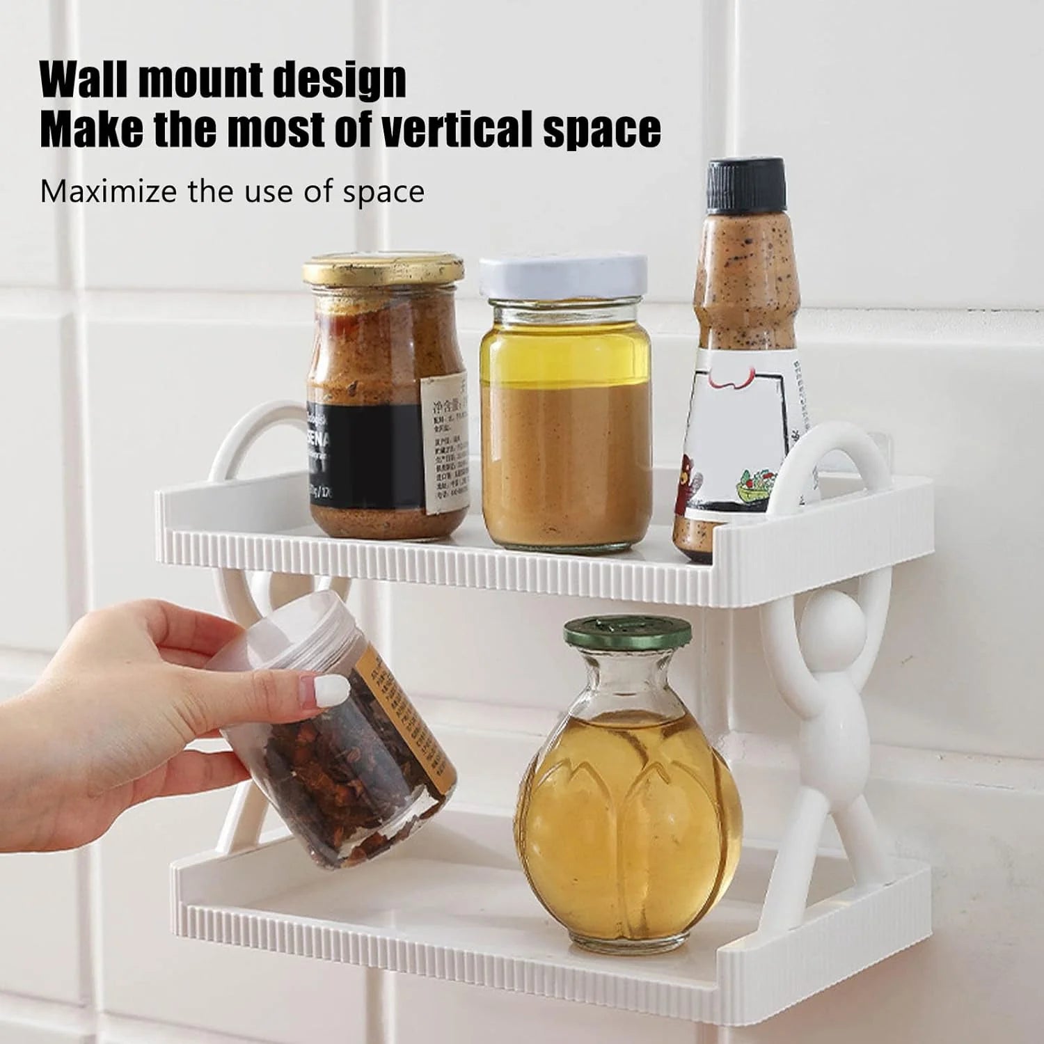 MOST DEMANDED 2 IN 1 WALL RACK